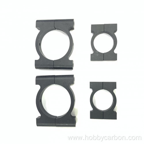 aluminum clamp for carbon fiber pole